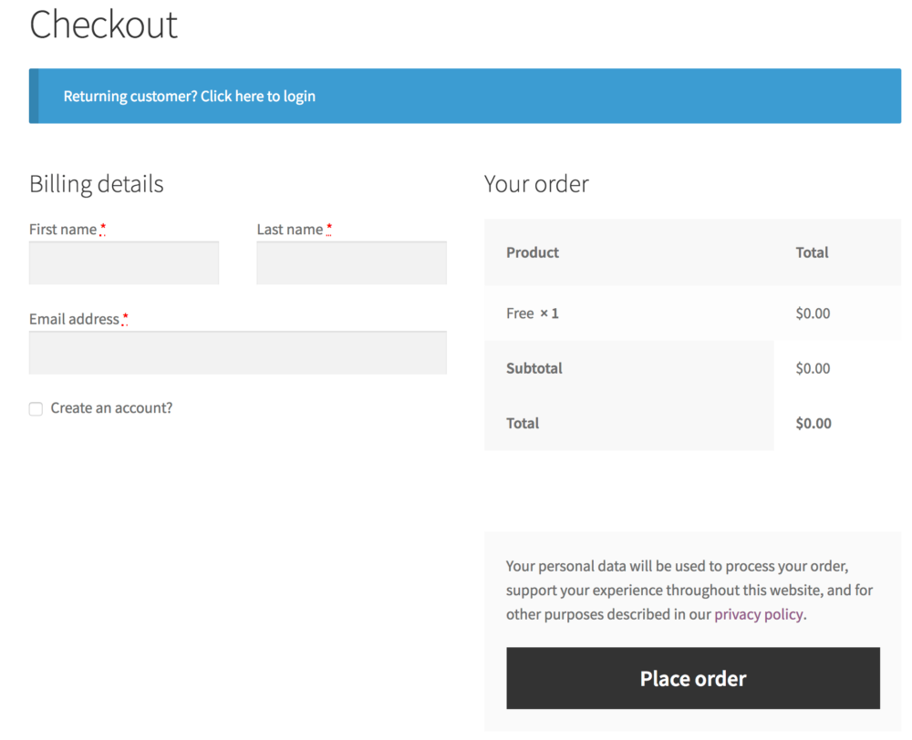 How To Simplify Free Woocommerce Checkout Skyverge 6583
